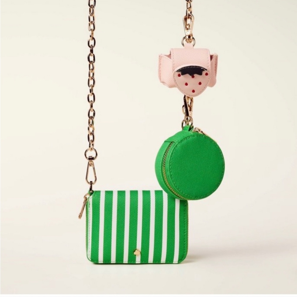 Green and Pink Kids Accessory Set